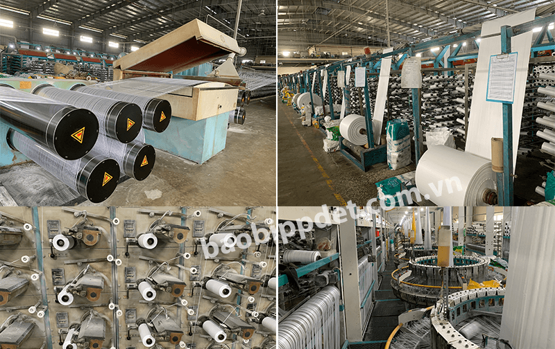 Bao Bì Dệt Pp Màu Trắng Bao Bì Dệt Pp Màu Trắng