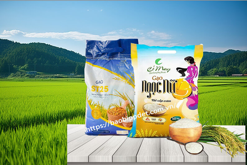 Bao Bì Đựng Gạo Có Quai Xách Bao Bì Đựng Gạo Có Quai Xách