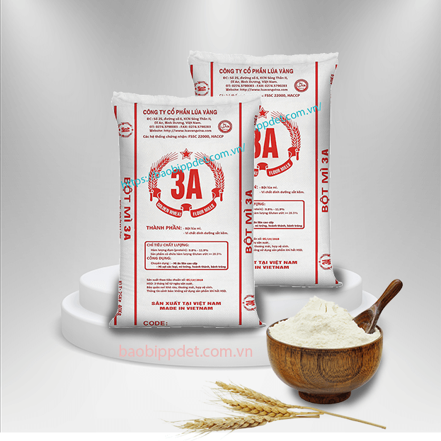 Bao Bì Đựng Bột Mì 25kg Bao Bì Đựng Bột Mì 25kg